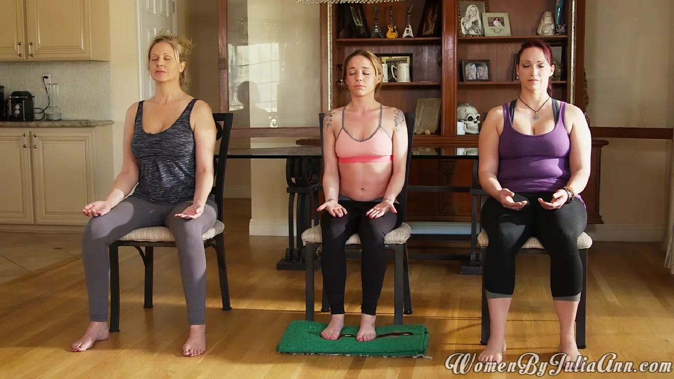 Julia Ann Nicki Hunter And Dianna Rome Meditation XXX